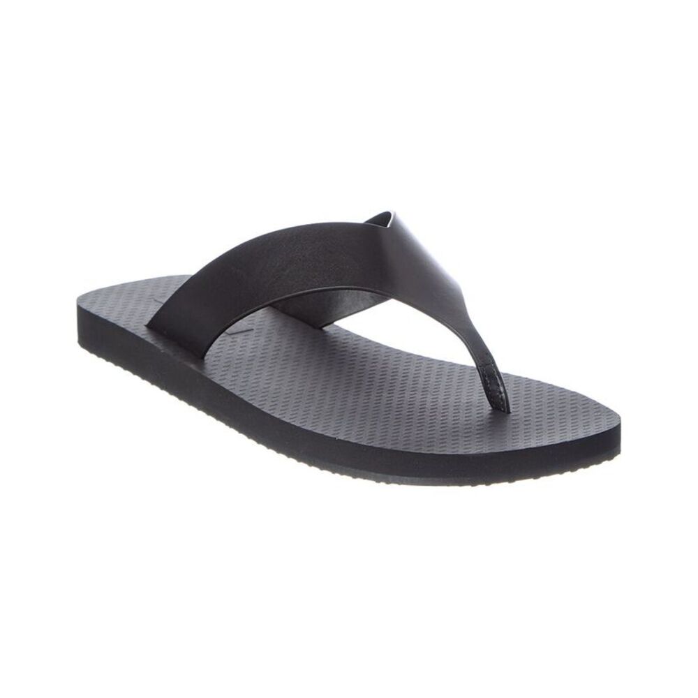 The Row Dune Classic Ginza Leather Sandal, Black